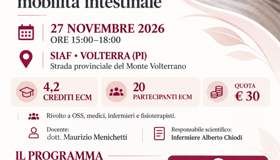 Approccio non invasivo e manuale per favorire la mobilità intestinale